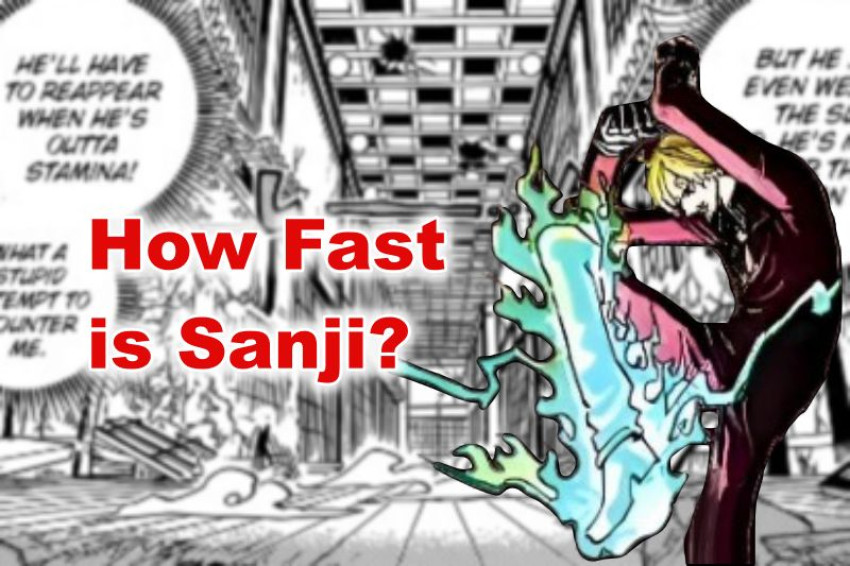 Quelle est la vitesse de Sanji dans One Piece ?