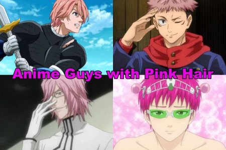 15 des plus beaux mecs d'Anime avec des cheveux rose