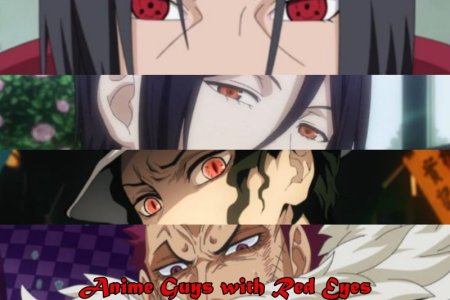 15 personnages d'anime aux yeux rouges (liste)