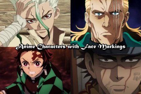 15 personnages populaires d'anime avec des marques sur le visage (liste)