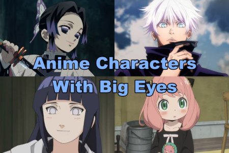 Liste de 14 personnages d'anime aux grands yeux