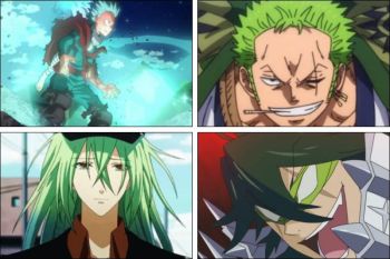 15 des hommes les plus sexy d'Animes avec des cheveux verts (liste)