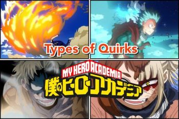 Les différents types de quirks dans My Hero Academia expliqués